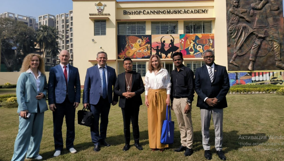 Делегация саратовской консерватории провела переговоры в Индии