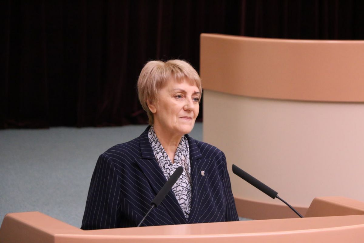 Депутат Саратовской областной Думы Антонина Галяшкина отмечает день рождения