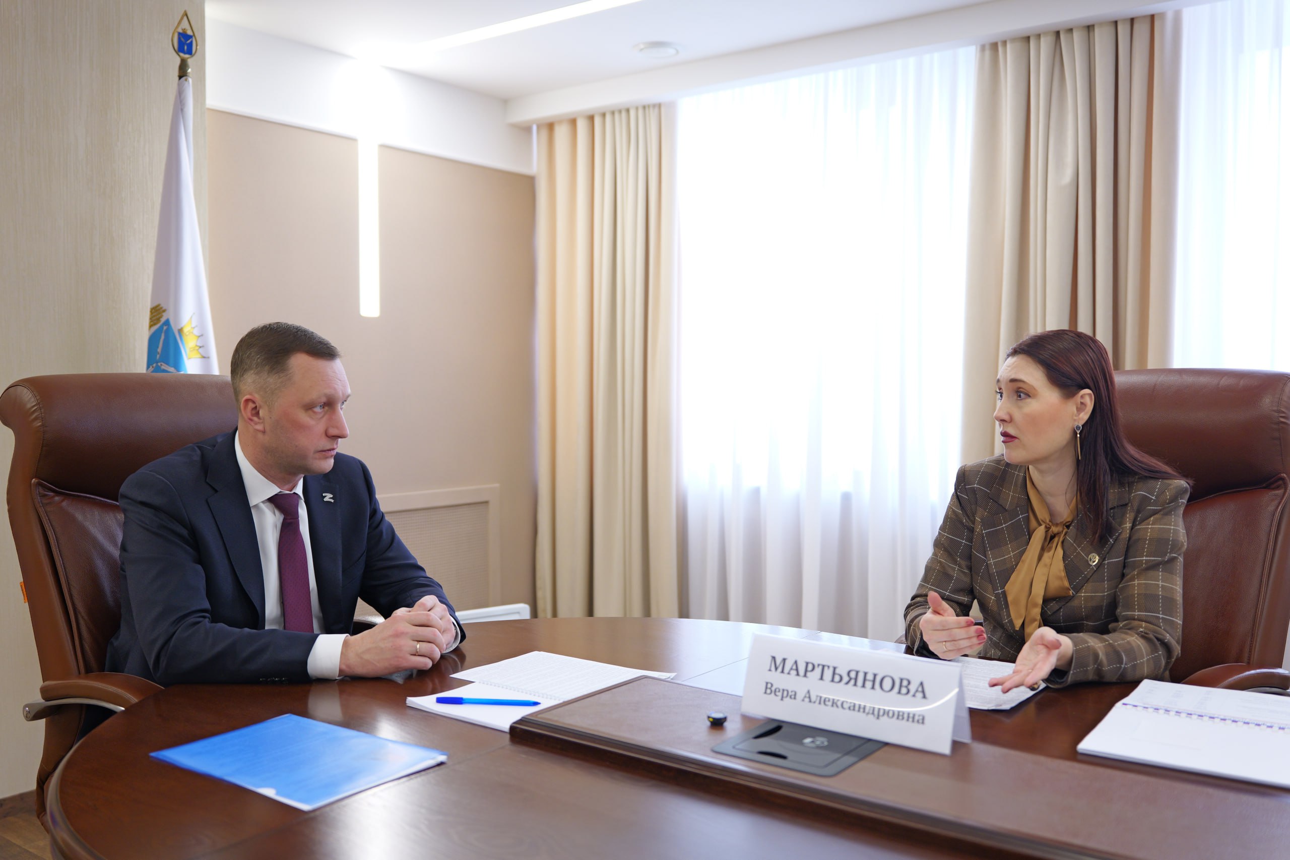 Губернатор Саратовской области встретился с новым руководителем регионального казначейства