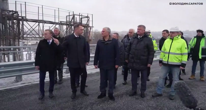 Сегодня в Саратове запустили рабочее движение по новому путепроводу "Стрелка"