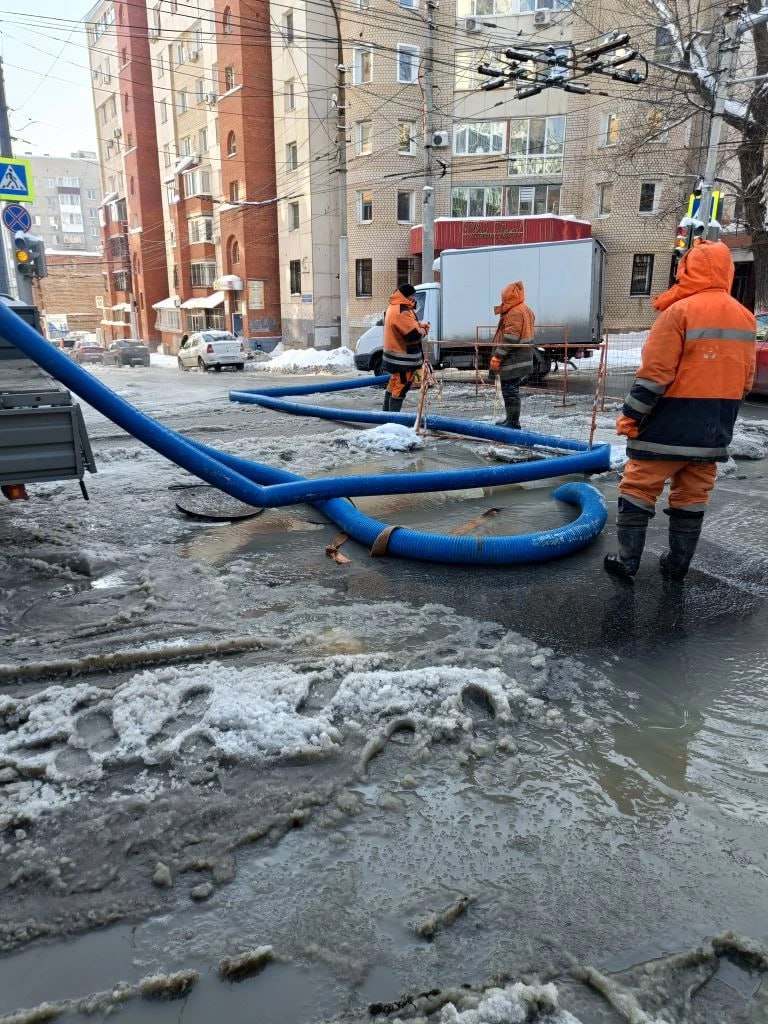 Авария в Волжском районе