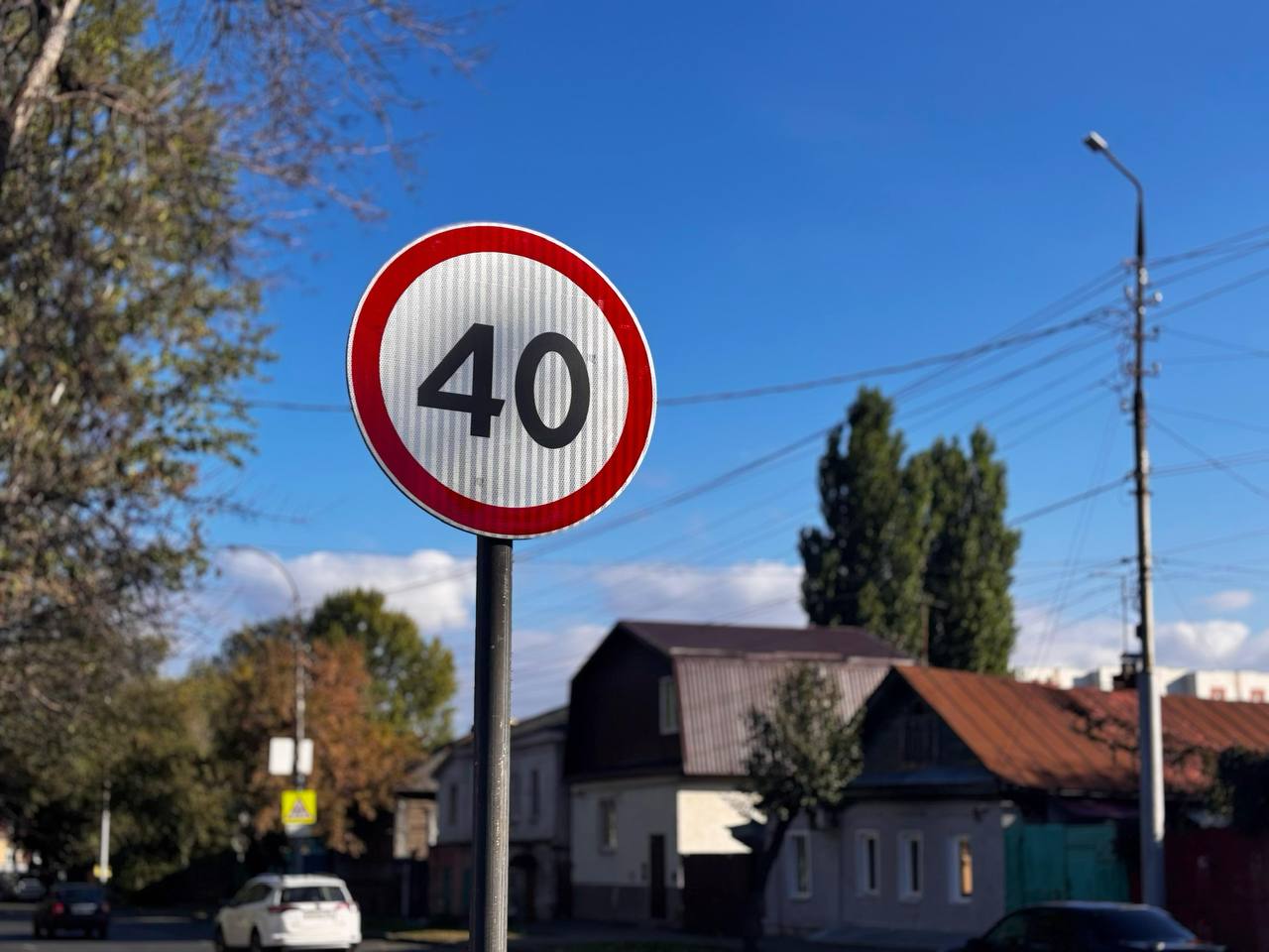В Саратове повысится безопасность дорожного движения за счет опила деревьев и установки светофоров