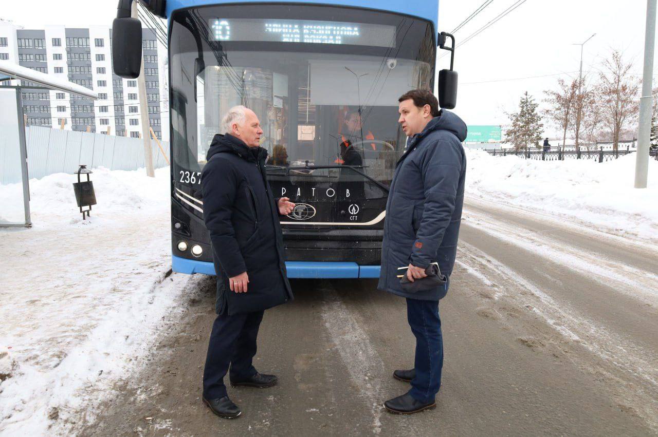 В Саратове в феврале на маршрут № 53 выйдут еще 5 автобусов